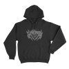 Anni The Duck Metal Logo Unisex Hoodie Black
